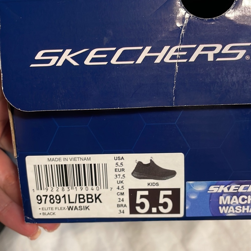 Skechers Black Sports Sneakers - Picture 4 of 4